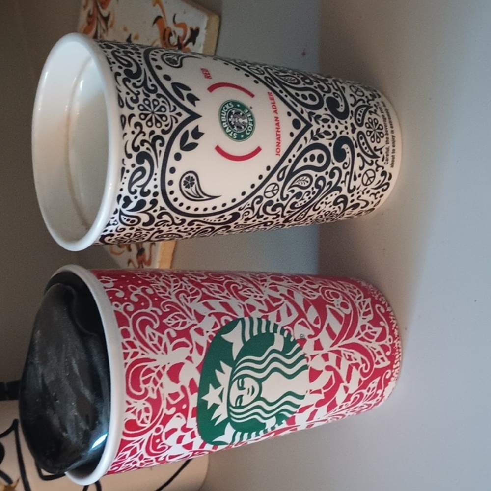 Starbucks mugs